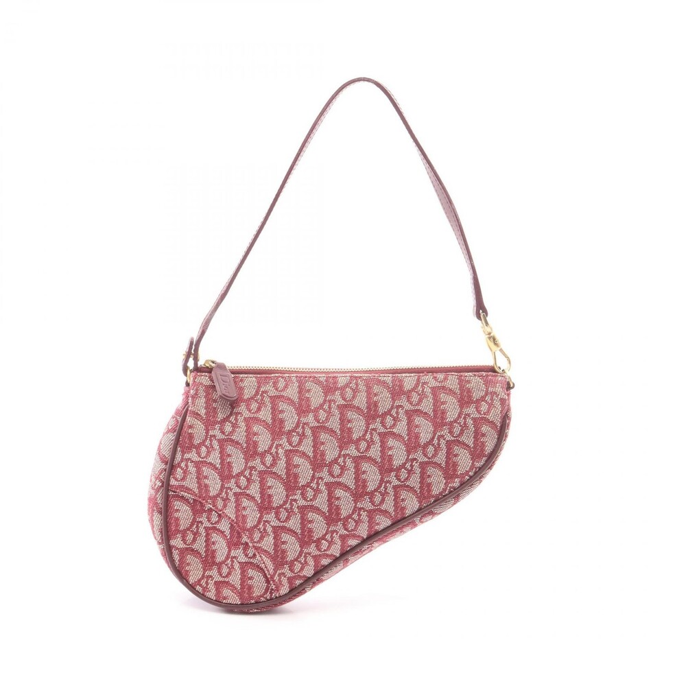 Dior Saddle Shoulder Handbag Pvc Coated #341267D11B